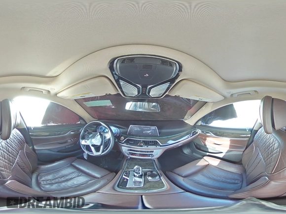 2018 BMW 7 Series 740i with VIN WBA7E2C56JG741634, listed as a Copart auction lot 61530123 with 82,207 mi miles. Bid and sale history available at carsss.com. Image 13.