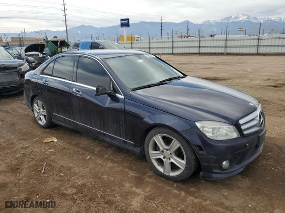 2010 Mercedes-Benz C-Class C 300 Sport with VIN WDDGF8BB5AF438110, listed as a Copart auction lot 49652165 with 200,889 mi miles and Salvage Title. Bid and sale history available at carsss.com. Image 4.