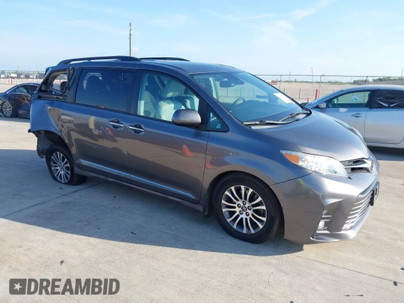2018 Toyota Sienna XLE Auto Access Seat z VIN 5TDYZ3DC1JS904646, wystawiony jako IAAI lot #42400532 z przebiegiem 106 338 mil mil oraz . Historia ofert i sprzedaży dostępna na DreamBid. Obrazek 1.