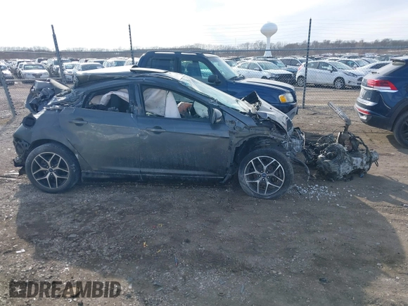 2017 Ford Focus SEL with VIN 1FADP3H29HL262782, listed as a IAAI auction lot 41674380 with 1 mi miles. Bid and sale history available at carsss.com. Image 14.
