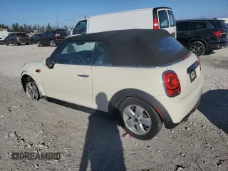 2019 MINI Convertible Cooper with VIN WMWWG5C59K3D01832, listed as a Copart auction lot 87505905 with 42,666 mi miles and Non repairable. Bid and sale history available at DreamBid. Image 2.