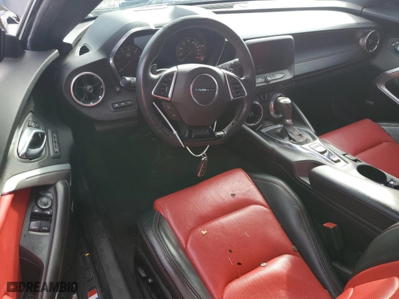 2017 Chevrolet Camaro 2SS with VIN 1G1FH3D73H0133853, listed as a Copart auction lot 83955294 with 0 mi miles and Salvage Title. Bid and sale history available at carsss.com. Image 8.