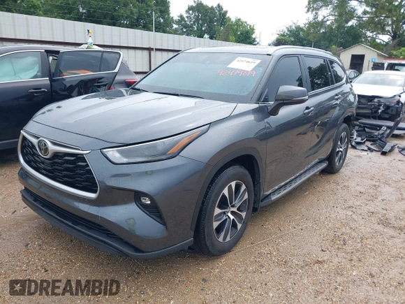 2023 Toyota Highlander L with VIN 5TDKDRAH8PS513610, listed as a IAAI auction lot 42474619 with 39,995 mi miles and . Bid and sale history available at DreamBid. Image 19.
