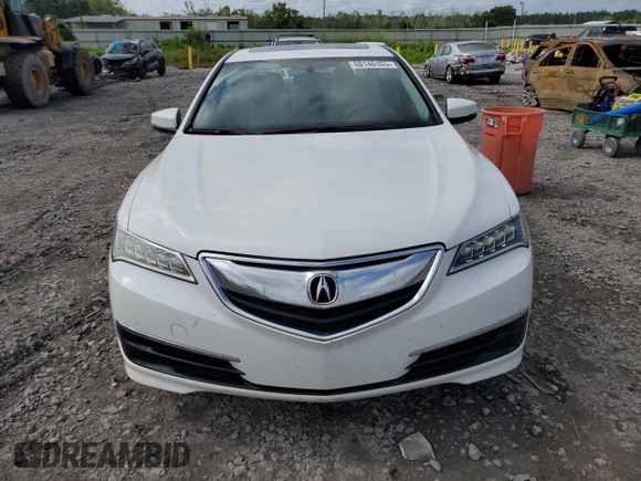 2017 Acura TLX with VIN 19UUB1F35HA005446, listed as a Copart auction lot 60146105 with 67,352 mi miles and Salvage title. Bid and sale history available at DreamBid. Image 5.