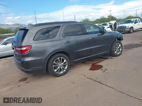 2020 Dodge Durango GT Plus with VIN 1C4RDHDG6LC410192, listed as a IAAI auction lot 41473623 with 78,600 mi miles and . Bid and sale history available at DreamBid. Image 4.