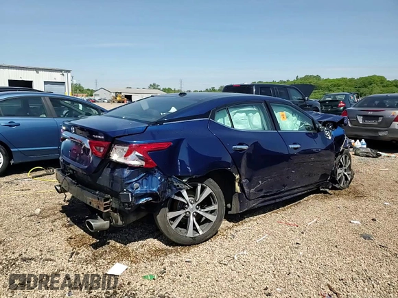 2017 Nissan Maxima SV with VIN 1N4AA6AP5HC370327, listed as a Copart auction lot 58392405 with Not provided miles and Salvage title. Bid and sale history available at DreamBid. Image 13.