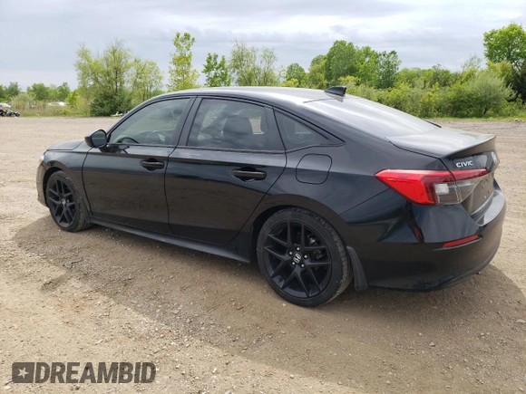 2022 Honda Civic Sport z VIN 2HGFE2F53NH600445, wystawiony jako Copart lot #57883355 z przebiegiem 47 235 mil mil oraz Szkoda całkowita • Salvage title. Historia ofert i sprzedaży dostępna na DreamBid. Obrazek 2.