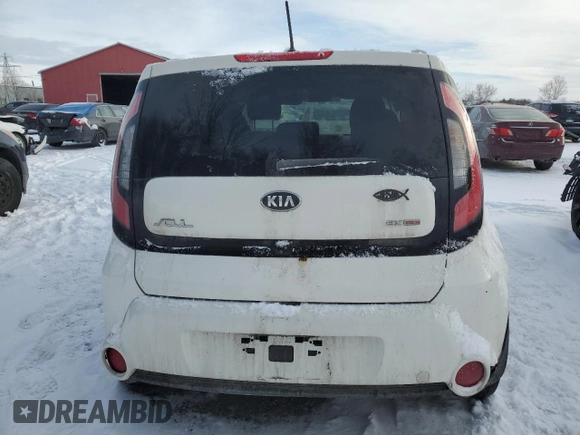 2016 Kia Soul + with VIN KNDJP3A54G7253593, listed as a Copart auction lot 89359675 with 201,736 mi miles and Salvage Title. Bid and sale history available at carsss.com. Image 6.