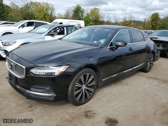 2023 Volvo S90 Plus with VIN LVY062MN8PP325487, listed as a Copart auction lot 72692804 with 67,044 mi miles and Salvage Title. Bid and sale history available at carsss.com. Image 1.