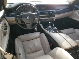 2013 BMW 5 Series 535i xDrive with VIN WBAFU7C57DDU76854, listed as a Copart auction lot 43325245 with 124,000 mi miles and Salvage Title. Bid and sale history available at carsss.com. Image 8.