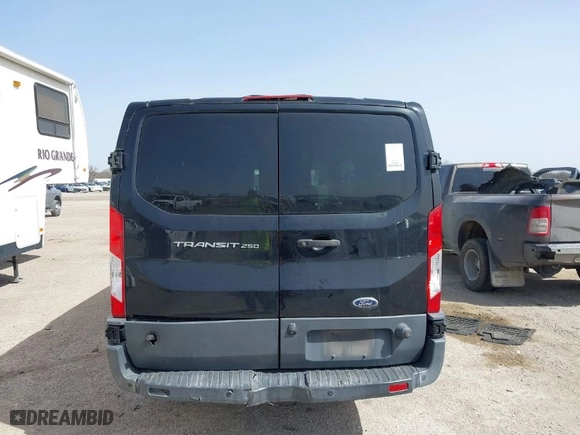 2018 Ford Transit Van with VIN 1FTYR2YM1JKA80703, listed as a IAAI auction lot 41750614 with NaN miles. Bid and sale history available at carsss.com. Image 16.