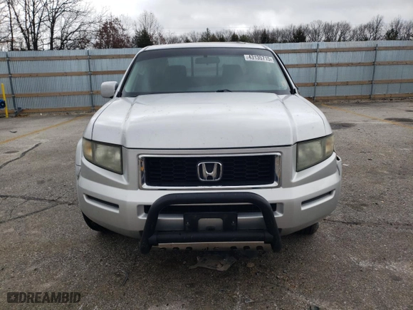 2008 Honda Ridgeline RTL with VIN 2HJYK16538H514143, listed as a Copart auction lot 43135715 with 202,865 mi miles and Salvage Title. Bid and sale history available at carsss.com. Image 5.