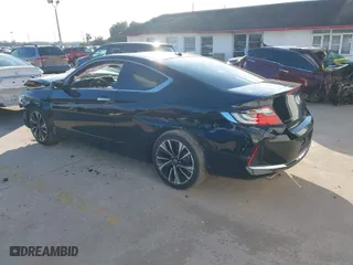2017 Honda Accord Coupe EX-L V6 with VIN 1HGCT2B82HA007011, listed as a IAAI auction lot 41229380 with 27,838 mi miles. Bid and sale history available at carsss.com. Image 3.