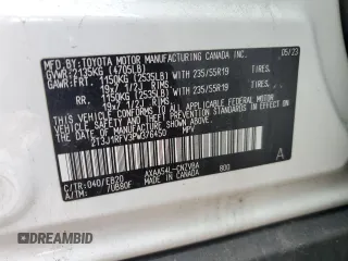 2023 Toyota RAV4 Adventure with VIN 2T3J1RFV3PW376450, listed as a Copart auction lot 46067775 with 0 mi miles and Salvage Title. Bid and sale history available at carsss.com. Image 13.