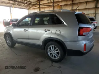 2014 Kia Sorento LX with VIN 5XYKT4A71EG462250, listed as a Copart auction lot 50083895 with 106,370 mi miles and Clean Title. Bid and sale history available at carsss.com. Image 2.