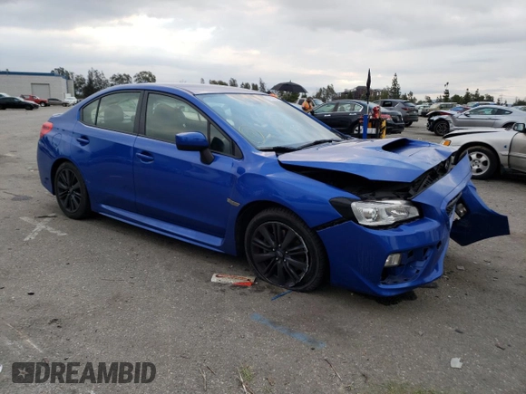 2017 Subaru WRX with VIN JF1VA1B66H9824642, listed as a Copart auction lot 37535783 with 66,238 mi miles. Bid and sale history available at carsss.com. Image 4.