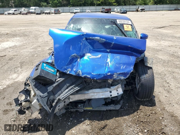 2005 Nissan 350Z Touring with VIN JN1AZ34E45M651037, listed as a Copart auction lot 60239124 with Not Provided miles and Salvage Title. Bid and sale history available at carsss.com. Image 5.