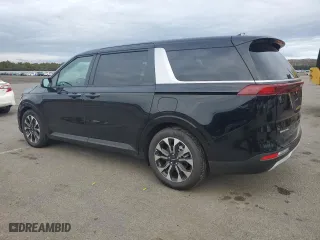 2024 Kia Carnival EX with VIN KNDNC5H35R6448091, listed as a Copart auction lot 73502454 with 111 mi miles and Salvage Title. Bid and sale history available at carsss.com. Image 2.