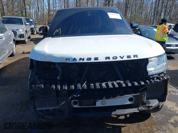 2015 Land Rover Range Rover Autobiography with VIN SALGV3TF2FA214789, listed as a IAAI auction lot 41882784 with 90,597 mi miles and . Bid and sale history available at DreamBid. Image 13.