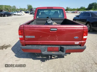 2009 Ford Ranger XLT with VIN 1FTYR44E19PA45460, listed as a Copart auction lot 59235704 with 108,636 mi miles and Salvage Title. Bid and sale history available at carsss.com. Image 6.