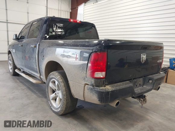 2017 Ram 1500 Express with VIN 1C6RR7KT2HS823601, listed as a IAAI auction lot 42251790 with 134,583 mi miles and . Bid and sale history available at DreamBid. Image 3.