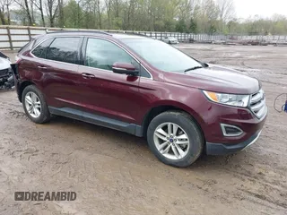 2017 Ford Edge SEL with VIN 2FMPK3J82HBB02226, listed as a IAAI auction lot 41991957 with 62,822 mi miles. Bid and sale history available at carsss.com. Image 1.