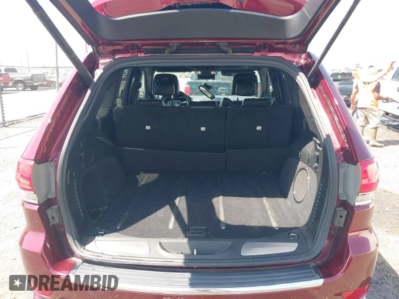 2017 Jeep Grand Cherokee Overland with VIN 1C4RJFCG7HC658943, listed as a IAAI auction lot 42282213 with 103,291 mi miles and . Bid and sale history available at DreamBid. Image 17.
