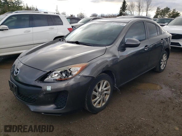 2013 Mazda 3 i Touring with VIN JM1BL1V72D1834203, listed as a Copart auction lot 81749514 with 217,530 mi miles and Clean Title. Bid and sale history available at DreamBid. Image 1.