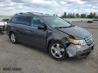 2013 Honda Odyssey Touring with VIN 5FNRL5H96DB010599, listed as a Copart auction lot 52316325 with 179,840 mi miles and Salvage Title. Bid and sale history available at carsss.com. Image 4.