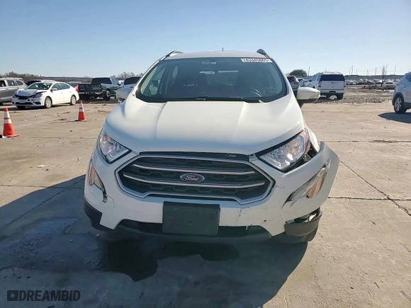 2020 Ford EcoSport SE with VIN MAJ3S2GE8LC394926, listed as a Copart auction lot 43345665 with 47,537 mi miles and Salvage Title. Bid and sale history available at carsss.com. Image 14.
