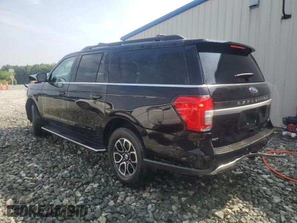 2023 Ford Expedition Max XLT with VIN 1FMJK1J87PEA51173, listed as a Copart auction lot 60800175 with 50,770 mi miles and Salvage title. Bid and sale history available at DreamBid. Image 2.