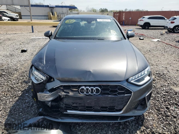 2023 Audi A4 S line Premium Plus z VIN WAUEAAF46PN021612, wystawiony jako Copart lot #55639615 z przebiegiem 36 491 mil mil oraz Szkoda całkowita • Salvage title. Historia ofert i sprzedaży dostępna na DreamBid. Obrazek 5.