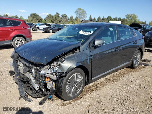 2021 Hyundai Ioniq Plug-In Hybrid SEL with VIN KMHC75LD6MU254973, listed as a Copart auction lot 73919564 with NaN miles and Salvage Title. Bid and sale history available at carsss.com. Image 1.