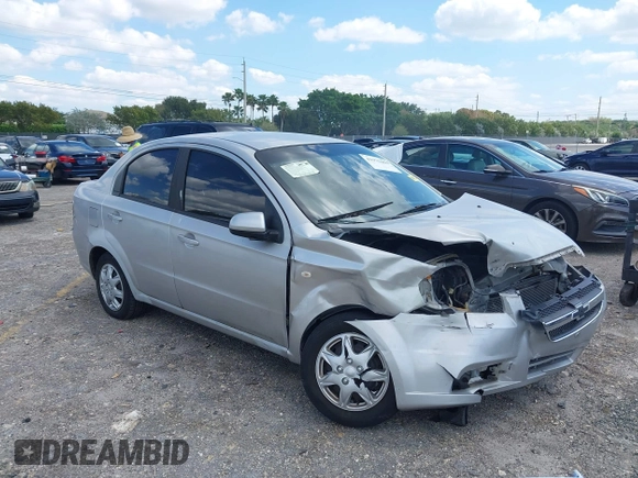 2008 Chevrolet Aveo LS with VIN KL1TD56688B016691, listed as a IAAI auction lot 41975466 with 202,676 mi miles and . Bid and sale history available at DreamBid. Image 13.