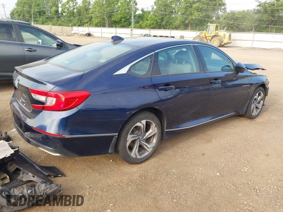2020 Honda Accord EX with VIN 1HGCV1F42LA140775, listed as a IAAI auction lot 42491784 with 96,254 mi miles and . Bid and sale history available at DreamBid. Image 4.