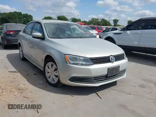2011 Volkswagen Jetta Sedan SE w/Convenience & Sunroof PZEV with VIN 3VWDZ7AJ0BM369140, listed as a IAAI auction lot 42052908 with 93,594 mi miles. Bid and sale history available at carsss.com. Image 1.