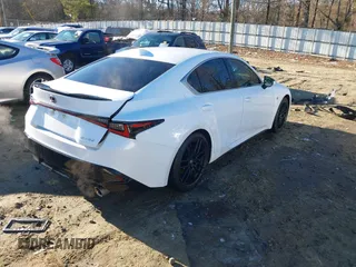 2023 Lexus IS with VIN JTHGZ1B24P5062750, listed as a IAAI auction lot 41336804 with 20,259 mi miles. Bid and sale history available at carsss.com. Image 4.