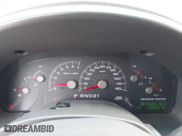 2004 Ford Expedition Special Service with VIN 1FMFU16L64LA12109, listed as a IAAI auction lot 42279053 with 210,236 mi miles and . Bid and sale history available at DreamBid. Image 7.