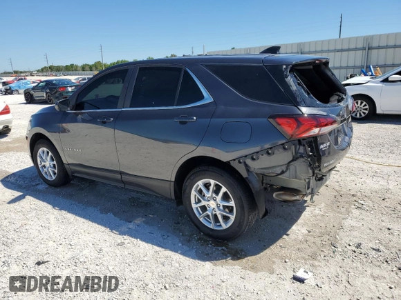 2022 Chevrolet Equinox LT with VIN 3GNAXKEV8NS231042, listed as a Copart auction lot 49452605 with 18,164 mi miles and Salvage Title. Bid and sale history available at DreamBid. Image 2.