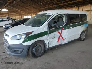 2018 Ford Transit Connect XL with VIN NM0GS9E73J1353974, listed as a Copart auction lot 85664194 with 86,108 mi miles and Salvage title. Bid and sale history available at DreamBid. Image 1.