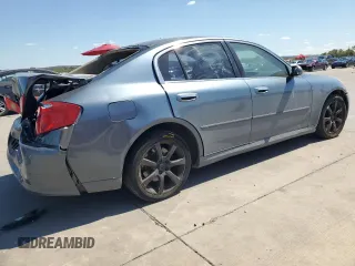 2006 Infiniti G35 with VIN JNKCV51E86M512157, listed as a Copart auction lot 70237094 with 162,704 mi miles and Salvage Title. Bid and sale history available at DreamBid. Image 3.