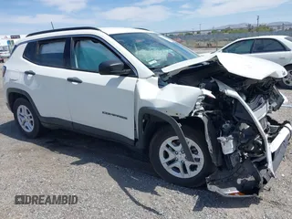 2021 Jeep Compass Sport с VIN 3C4NJCAB6MT532267, выставлен на аукционе IAAI как лот 42035764 с пробегом 41 725 миль миль и . История ставок и продаж доступна на DreamBid. Изображение 1.