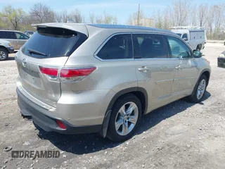 2015 Toyota Highlander Limited z VIN 5TDDKRFH0FS101039, wystawiony jako IAAI lot #42205522 z przebiegiem 153 547 mil mil oraz . Historia ofert i sprzedaży dostępna na DreamBid. Obrazek 4.
