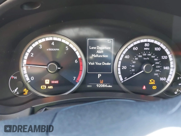 2018 Lexus NX with VIN JTJBARBZ7J2151734, listed as a IAAI auction lot 41547117 with 92,084 mi miles. Bid and sale history available at carsss.com. Image 7.