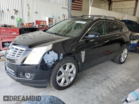 2015 Cadillac SRX Performance Collection with VIN 3GYFNCE34FS631491, listed as a Copart auction lot 64109575 with 102,763 mi miles and Salvage title. Bid and sale history available at DreamBid. Image 1.