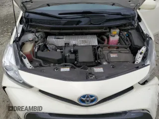 2016 Toyota Prius v Two with VIN JTDZN3EU4GJ052404, listed as a Copart auction lot 50958515 with 221,170 mi miles and Salvage Title. Bid and sale history available at carsss.com. Image 11.