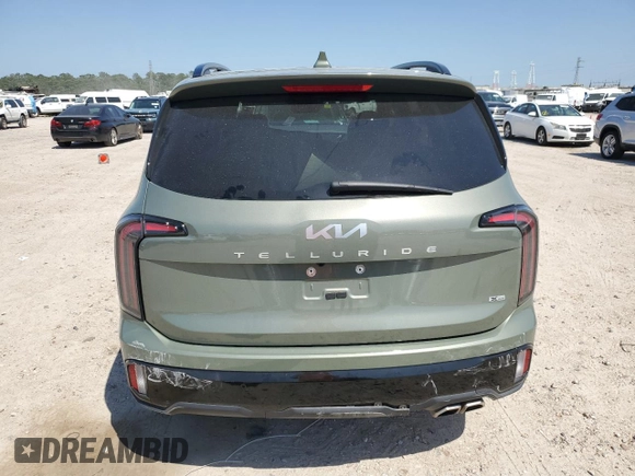 2024 Kia Telluride SX X-Pro с VIN 5XYP5DGC2RG441689, выставлен на аукционе Copart как лот 52587315 с пробегом 16 446 миль миль и Списание • Salvage title. История ставок и продаж доступна на DreamBid. Изображение 6.