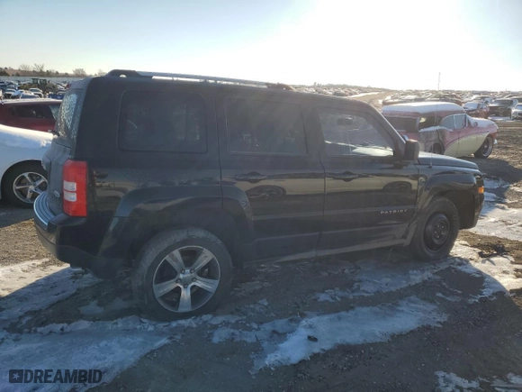 2016 Jeep Patriot High Altitude Edition with VIN 1C4NJRFB4GD581912, listed as a Copart auction lot 87927455 with 178,786 mi miles and Salvage Title. Bid and sale history available at carsss.com. Image 3.