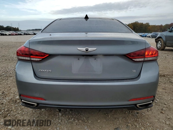 2015 Hyundai Genesis 3.8L with VIN KMHGN4JE9FU100693, listed as a Copart auction lot 81170334 with 128,109 mi miles and Salvage Title. Bid and sale history available at DreamBid. Image 6.