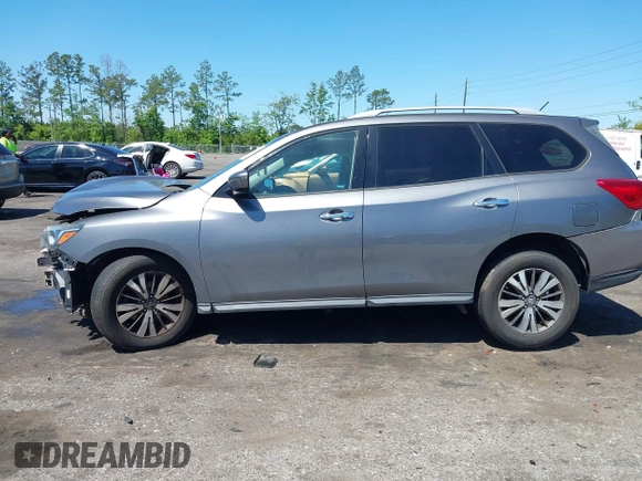 2017 Nissan Pathfinder S with VIN 5N1DR2MN3HC697212, listed as a IAAI auction lot 42049193 with 144,960 mi miles and . Bid and sale history available at DreamBid. Image 15.